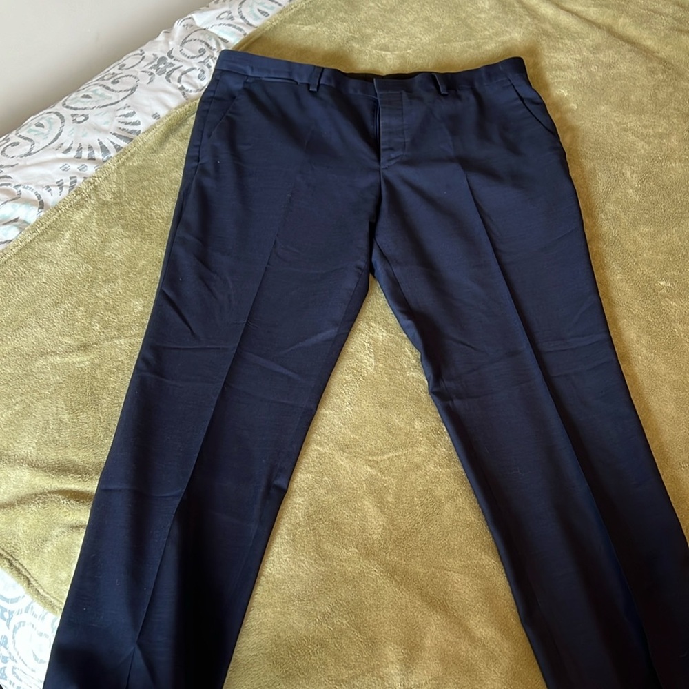 Men’s Express Photographer dark blue pants. 36x30